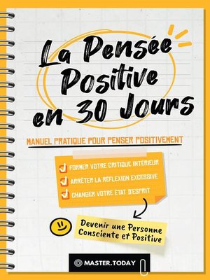 cover image of La Pensée Positive en 30 Jours